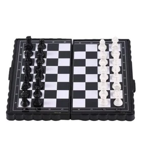 Pocket Size 6 inch Folding Chess Board Game Set for Kids and Adults - Picture 1 of 3