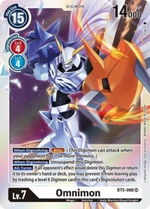 Omnimon - BT5-086 NM - Digimon TCG - Picture 1 of 1