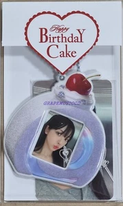 KARINA aespa OFFICIAL MD 2024 ARTIST BIRTHDAY MINI CAKE HOLDER + PHOTOCARD NEW - Picture 1 of 6