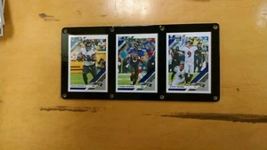 BALTIMORE RAVENS 3 CARD PLAQUE MARK INGRAM LAMAR JACKSON JUSTIN TUCKER - Picture 1 of 1
