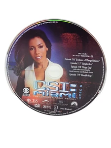 CSI Miami (DVD) First Season 1 One Disc 5 Replacement Disc - Picture 1 of 3