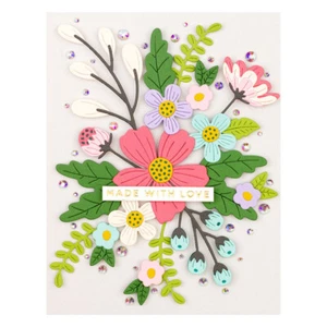 Versatile Flowers Set, BEE BOLD Cutting & Embossing Die Set, Perfect for Cards - Picture 1 of 9