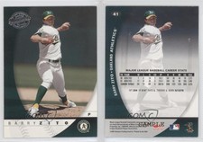 2001 Donruss Class Of 2001 Samples Silver Barry Zito #41