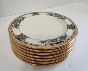 7 LENOX TUSCAN ORCHARD BREAD/BUTTER PLATES AMBASSADOR COLLECTION MINT 6 1/4" - Picture 1 of 13
