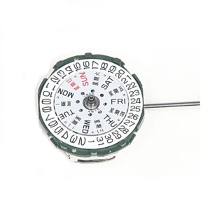Uhrenteil MIYOTA 2005 Quarzwerk 3 Zeiger Dual Kalender - Picture 1 of 1