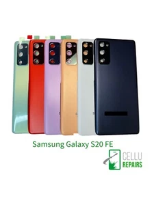 Back Glass Cover replacement for Samsung S20 FE with Camera Lens - Picture 1 of 14