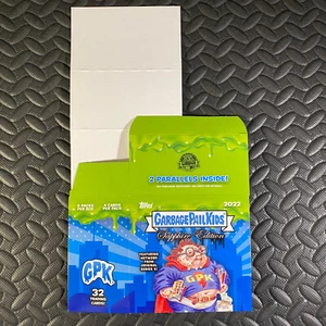 TOPPS 2022 CUBO DE BASURA NIÑOS EDICIÓN ZAFIRO 3ª Serie 3 Caja Vacía (1986 5ª) - Imagen 1 de 2