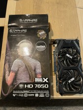 AMD Radeon Sapphire Dual X OC Graphics card HD7850 2GB GDDR5 PCI-E