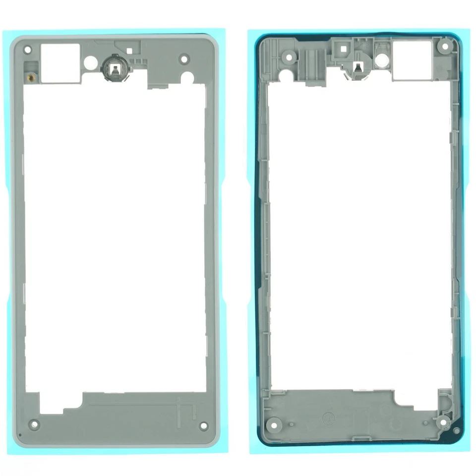 Original Sony Xperia Z1 compact D5503 Gehäuse Cover Kleber Rahmen Rand weiß - Bild 1 von 1