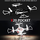 Cheerwing Syma X20 Mini Drone RC Nano Quadcopter w/ Auto Hovering 3D Flip Gifts