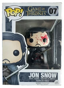 BLOODY Jon Snow 07 FUNKO POP VINYL NEW IN MINT BOX + PROTECTOR - Foto 1 di 1