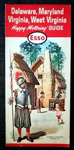 ESSO - Delaware, Maryland, Virginia, West Virginia Happy Motoring Guide - Karten - Bild 1 von 3