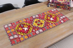 Lakai Mafrash Panel Uzbek Fabric 16.93" x 43.31" VINTAGE FAST Shipment 14466 - Picture 1 of 8