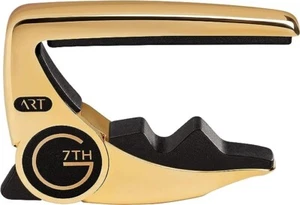 G7TH Performance 3 Guitar Capo for Steel String Guitars, 18kt Gold Plated - Picture 1 of 6