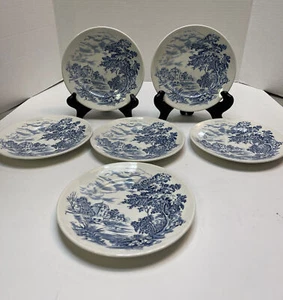 Enoch Wedgwood England Countryside 5 7/8" Appetizer Bread & Butter Plates Set /6 - Picture 1 of 11