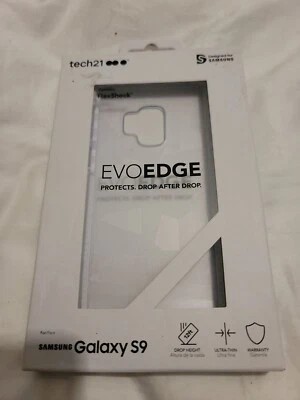 tech21 - EVO EDGE - Transparente - Funda Teléfono GALAXY S9 - TRANSPARENTE - Nueva Foto 1 de 2