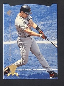 1995 SP Authentic Cal Ripken Jr SP SALUTE DIE CUT card #1