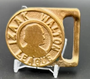 Gürtelschnalle Izaak Walton League 1981 - Bild 1 von 2