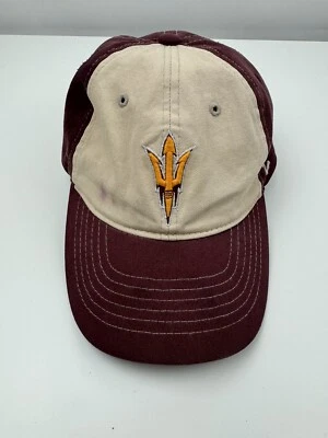 ASU Sun Devils Trident NCAA ZEPHYR Snapback Hat Ballcap ADJUSTABLE - Image 1 of 4
