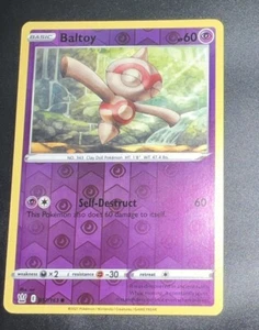 Pokemon BALTOY 057/163 Estilos de Batalla - Rev Holo - - COMO NUEVO - Imagen 1 de 3