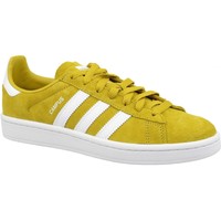 yellow adidas campus