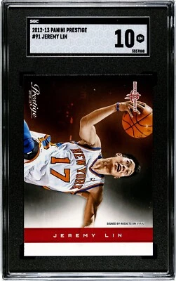 Panini Prestige #91 2012 Jeremy Lin SGC 10 gemas como nuevo Foto 1 de 2