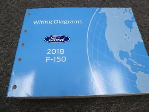 2018 Ford F150 Truck Electrical Wiring Diagrams Manual XL XLT Lariat Diesel - Foto 1 di 1