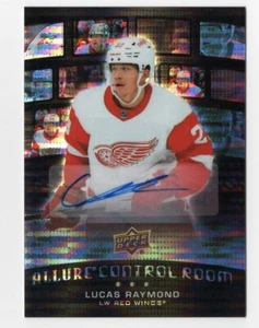 2021-22 Upper Deck Allure Control Room Auto Autograph #CR-6 Lucas Raymond SSP - Picture 1 of 2