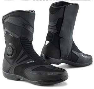 Stivali moto TCX AIRTECH EVO GORETEX nero black TG 41 BOOTS TOURING ADVENTURE - Picture 1 of 1