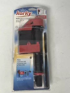 Válvula de llenado de inodoro Korky No. 5282 negro universal se adapta a la mayoría de los inodoros - Imagen 1 de 8