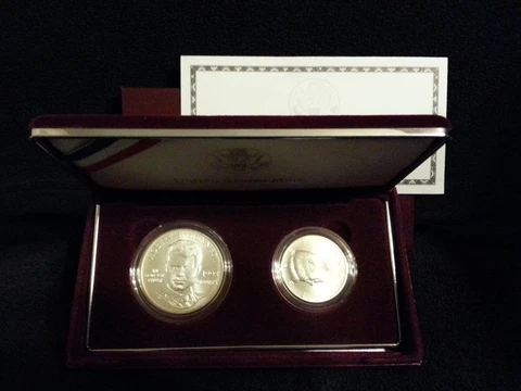 **RARE 1998 US Mint Silver Uncirculated Matte Kennedy Collector Set Box &COA Cover