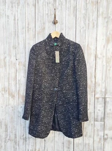 United Colors of Benetton Micropattern Coat - UK: 8 / XS - Picture 1 of 3