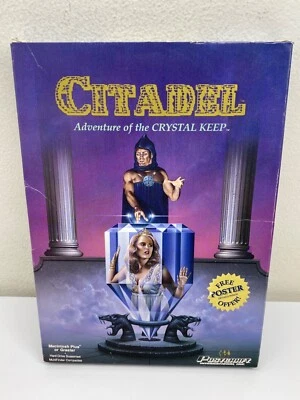 Disquete Ciudadela Adventure of the Crystal Keep 1989 (Postcraft International Inc) Foto 1 de 4