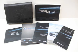 12 Hyundai Sonata Hybrid Vehicle Owners Manual Handbook Guide - Picture 1 of 4