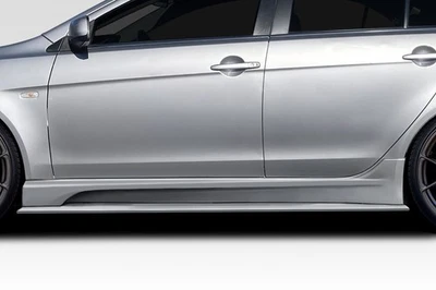 For 2008-2017 Lancer / Lancer Evolution 10 Duraflex Vantix Side Skirt Rocker Pan - Image 1 of 4