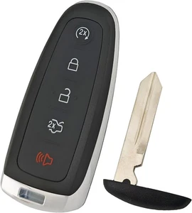 Ersatz Schlüsselanhänger Cover Case passend für Ford Escape Edge Explorer Focus Flex - Bild 1 von 7