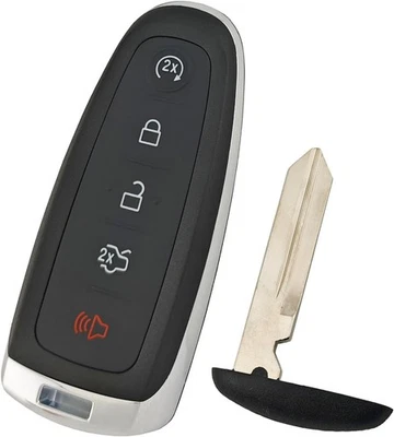 Ersatz Schlüsselanhänger Cover Case passend für Ford Escape Edge Explorer Focus Flex - Bild 1 von 4