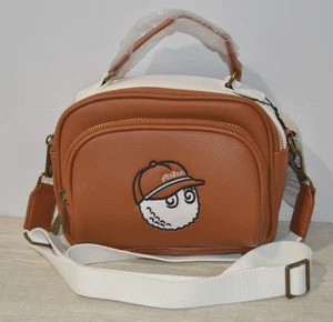 Bolso de hombro Malbon de cuero con correa marrón claro nuevo con etiquetas nuevo - Imagen 1 de 11