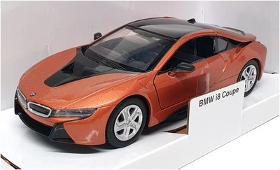Motor Max 1/24 Scale Diecast 79359ECP - BMW i8 Coupe - Copper - Image 1 of 4