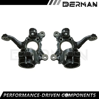 Front Steering Knuckle x2 For Volkswagen Beetle Passat 2012-2018 Jetta 2011-2017 - Image 1 of 4