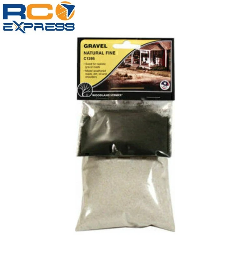 Woodland Scenics Fine Gravel Gray WOOC1286 - Image 1 of 1