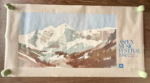 ASPEN MUSIC FESTIVAL 1981 ORIGINAL POSTER COLORADO - Bild 1 von 1