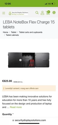 NoteBox Flex iPad sichere Aufbewahrung und Aufladen - Bild 1 von 4