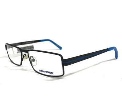 Monturas para gafas Converse Q006 NEGRO azul rectangular borde completo 52-15-135 Foto 1 de 4