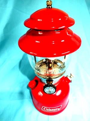COLEMAN 200A195 单地幔红灯笼原装盒 + 手动,纯洁无瑕 — 第 1/4 张图片