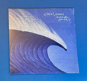 2025 Eddie Vedder/Pearl Jam Lot Save it for Later Blue Vinyl + Art & Patches - Picture 1 of 9