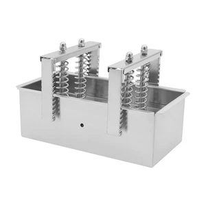 Pressa anche carne cotta in acciaio inox, strumento manuale per pressare carni - Foto 1 di 9