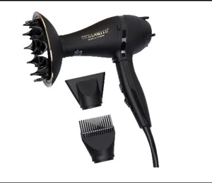 Secador de pelo de viaje Curlsmith Defrizzion con difusor, cerámica, secado rápido - Imagen 1 de 3