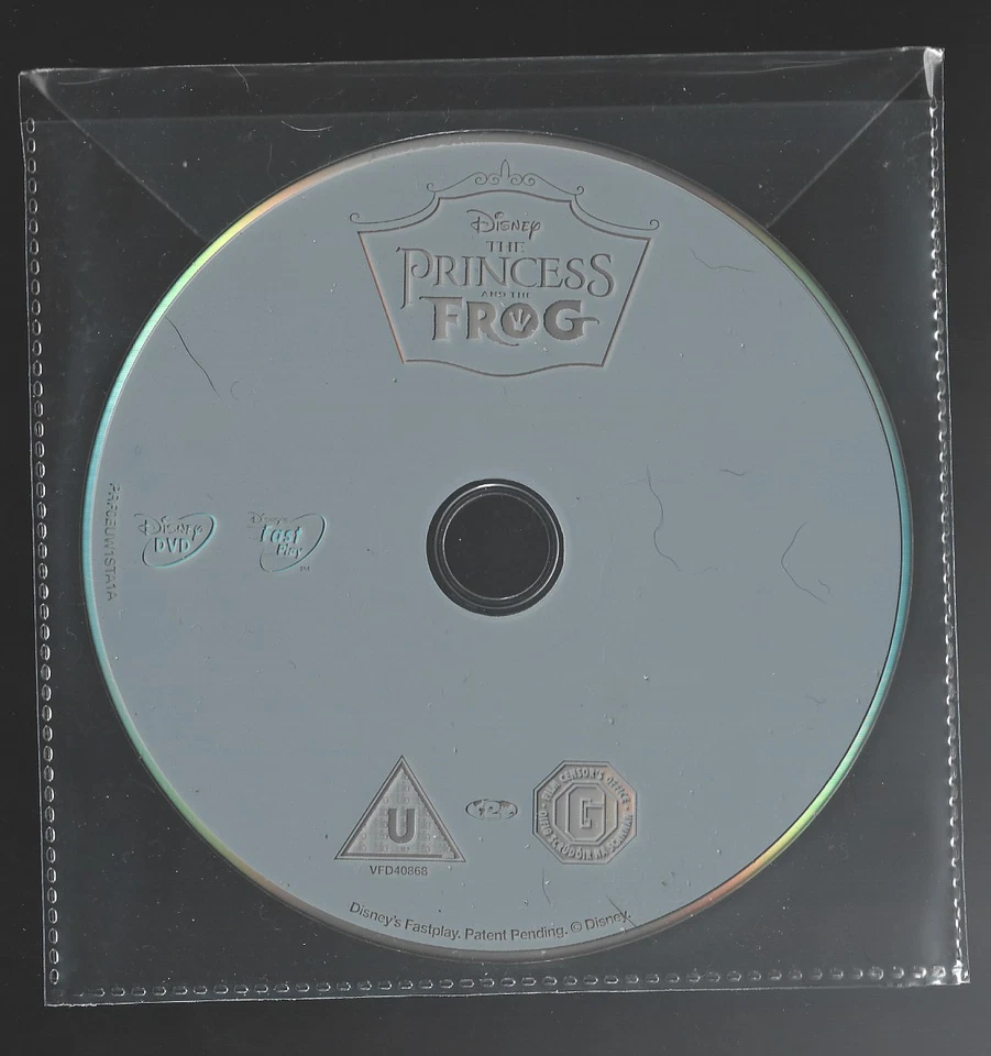 The Princess and the Frog DVD (2010) Ron Clements DISC ONLY! - Image 1 of 1