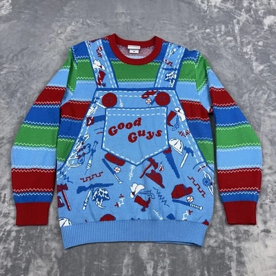 Suéter Ripple Junction Chucky Good Guys Adulto Talla M Universal City Spirit Foto 1 de 4
